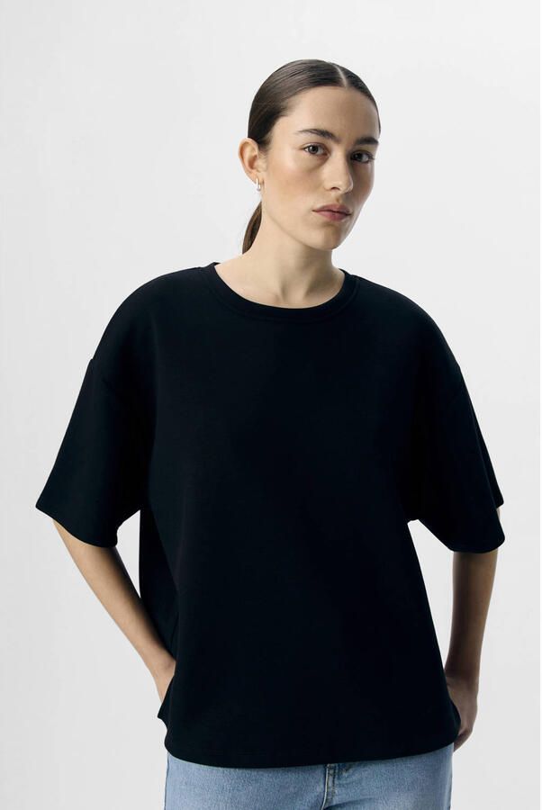 OBJECT Dames Tops & T-shirts Objandrea Re 2 4 T-shirt Zwart - Foto 5