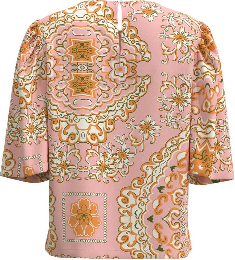 OBJECT Dames Tops & T-shirts Objholly S s Re Top 138 Multi