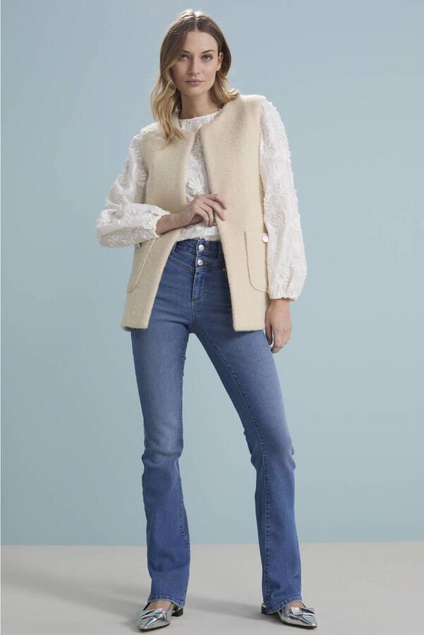 Only Bootcut jeans ONLSARAH VIS BUT MID FLARED DNM BOX - Foto 3