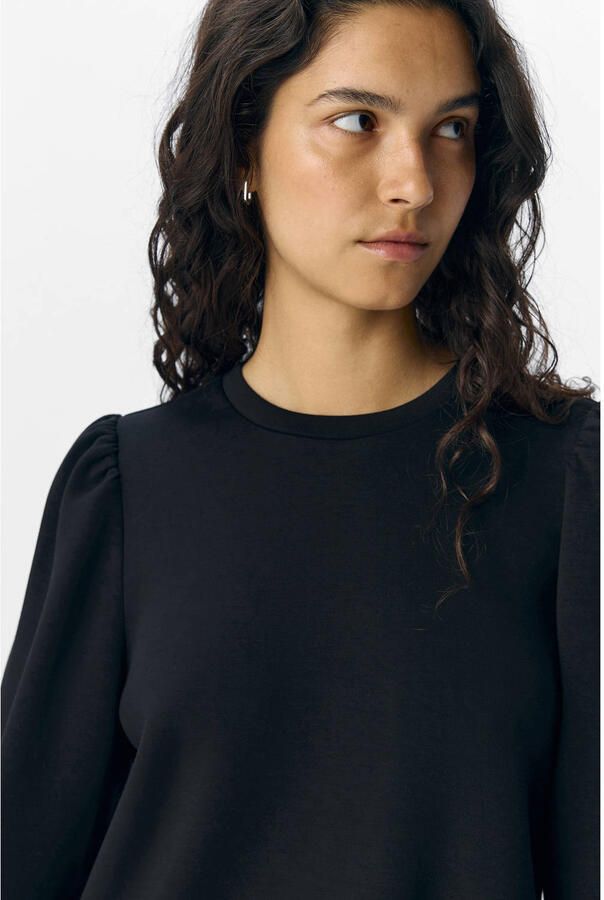 OBJECT Dames Truien & Vesten Objandrea Re L s O-neck Top Zwart - Foto 5