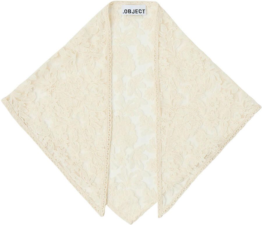 OBJECT triangle scarf OBJALICE ecru
