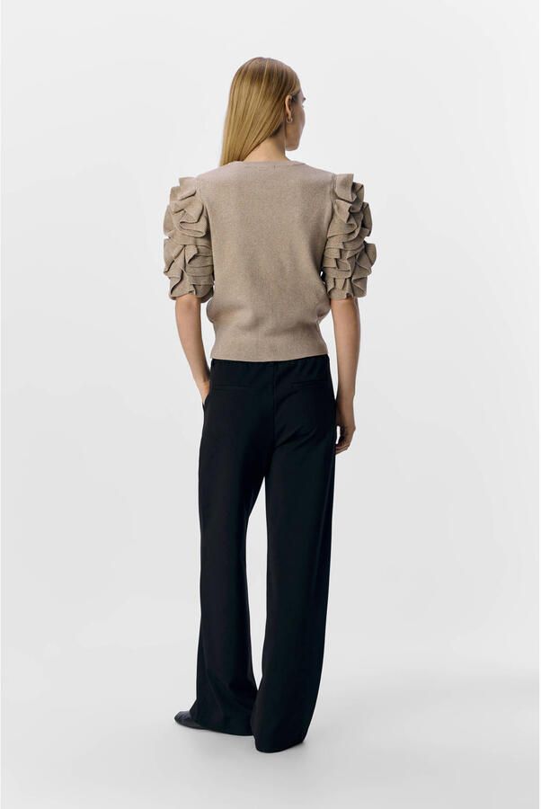 OBJECT Dames Truien & Vesten Objdiandra Knit 2 4 Re Pullover Beige - Foto 6