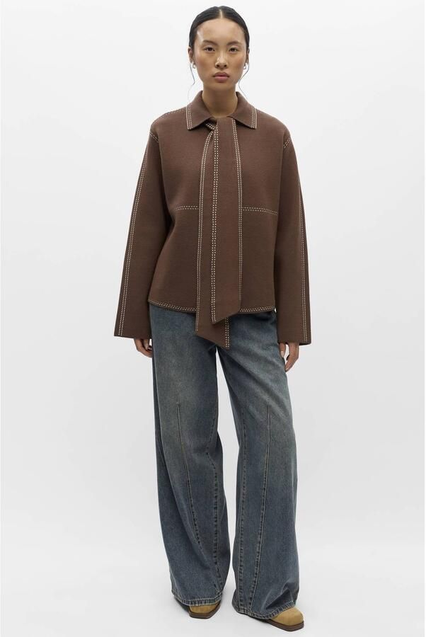 OBJECT vest bruin - Foto 2