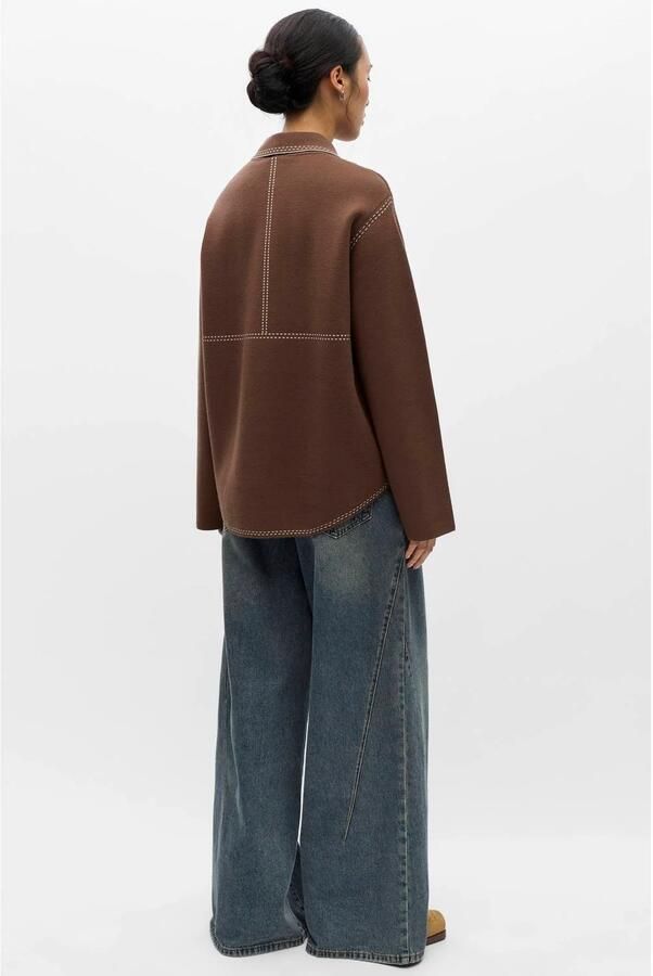 OBJECT vest bruin - Foto 3