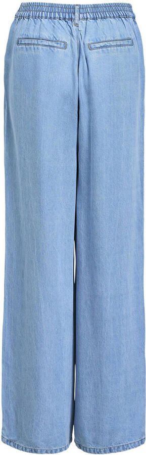OBJECT Dames Broeken Objframe Lisa Wide Mw Pants Blauw - Foto 6