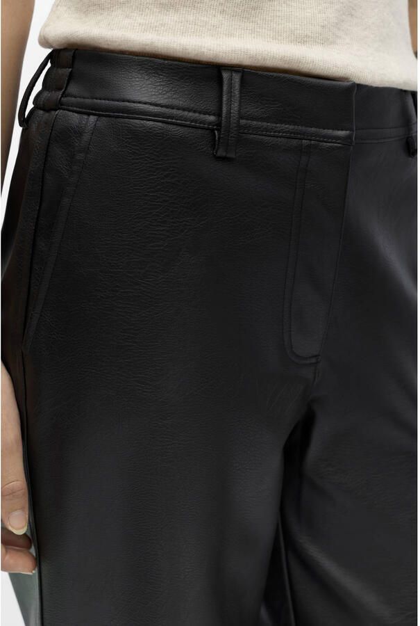 OBJECT Dames Broeken Objliva Mw Wide Pants Noos Zwart - Foto 6