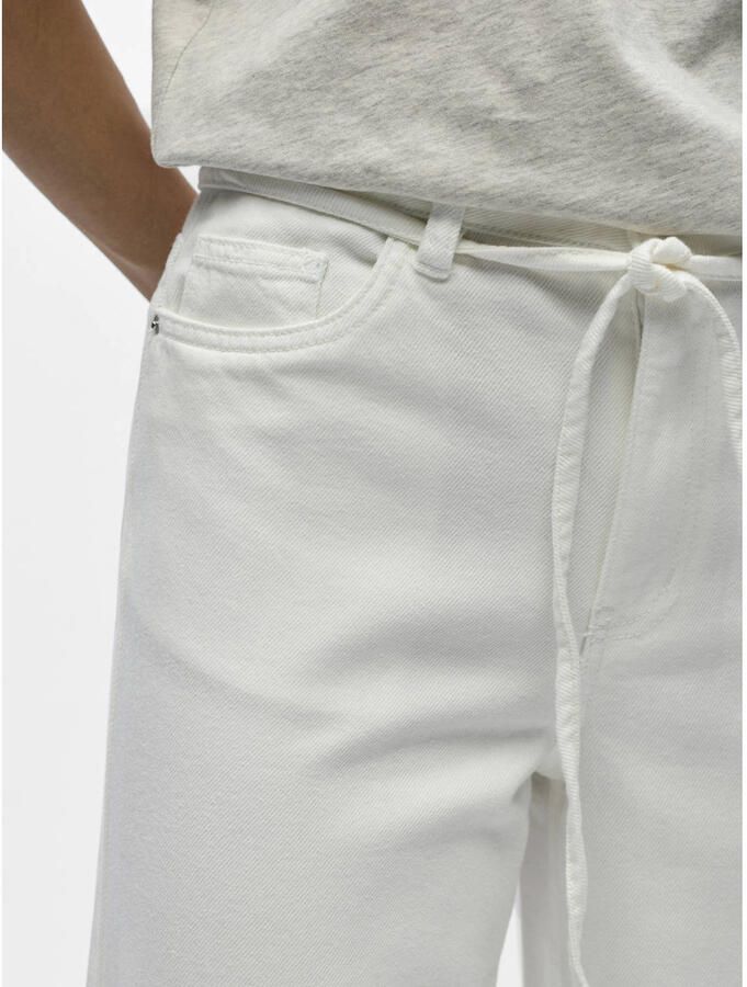 OBJECT Dames Jeans Objrosie Mw Wide Jeans Wit - Foto 6