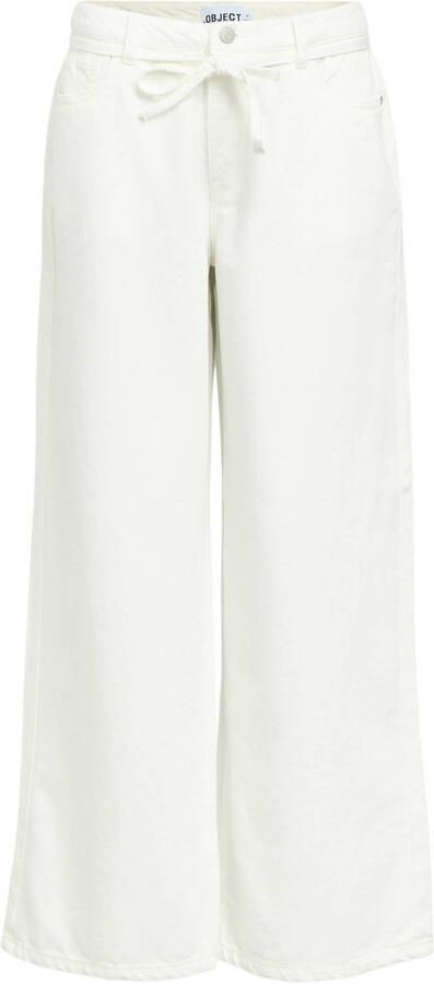 OBJECT Dames Jeans Objrosie Mw Wide Jeans Wit - Foto 7