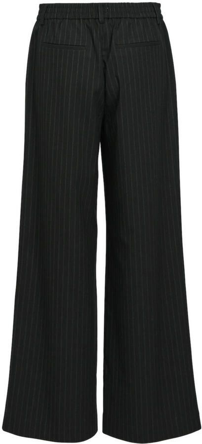 OBJECT wide leg pantalon met krijtstreep OBJLISA - Foto 7