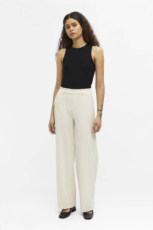 Object Stoffen broek met paspelzakken aan de achterkant model 'Lisa' - Foto 6