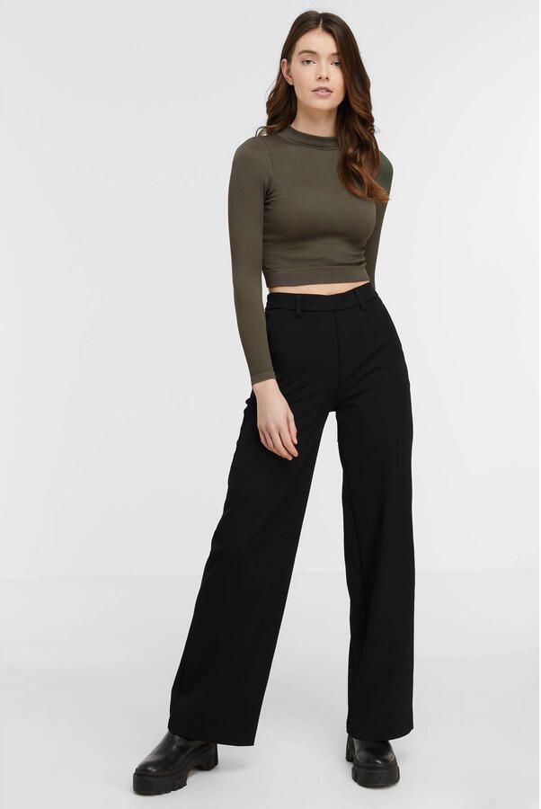 Object Stoffen broek met paspelzakken aan de achterkant model 'Lisa' - Foto 5