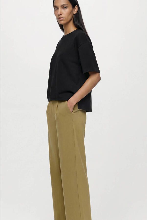 OBJECT Dames Broeken Objlisa Wide Pant Zand - Foto 6