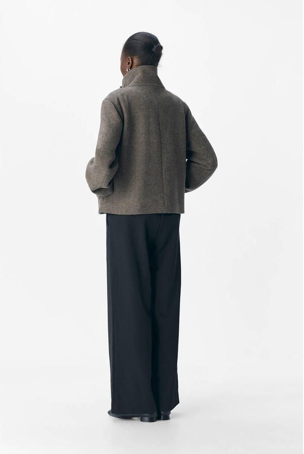 OBJECT Dames Jassen Objriki Re Short Jacket Noos Bruin - Foto 7