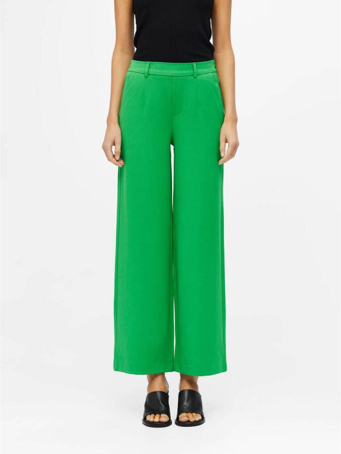 Object Stoffen broek met paspelzakken aan de achterkant model 'Lisa'