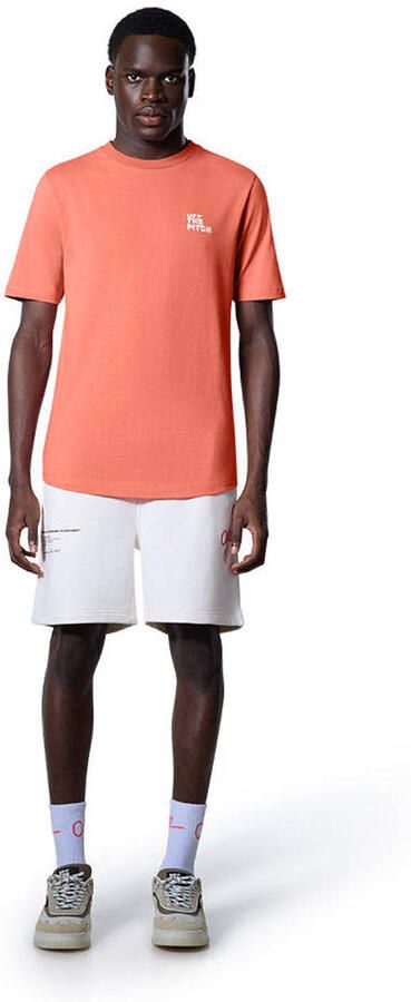 Off The Pitch T-shirt koraalrood
