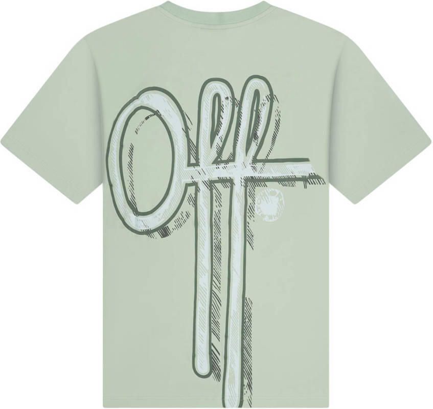 Off The Pitch T-shirt lichtgroen - Foto 2