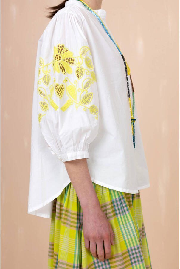 Oilily blouse broderie ecru - Foto 2