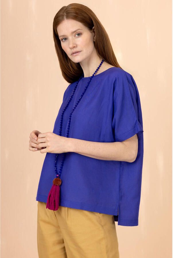 Oilily blouse donkerblauw - Foto 2