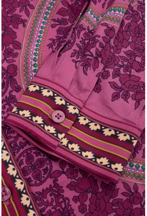Oilily blouse met print paars - Foto 2