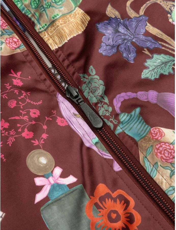 Oilily bomberjack met print roodbruin - Foto 2