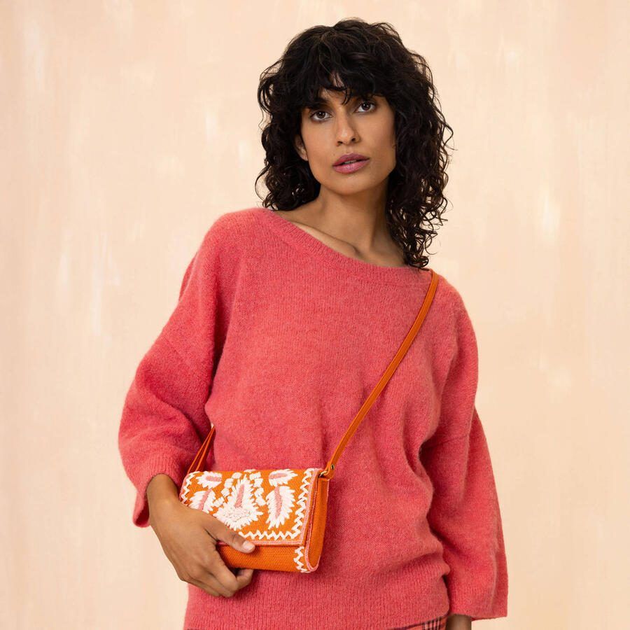 Oilily crossbody tas Saraswati oranje