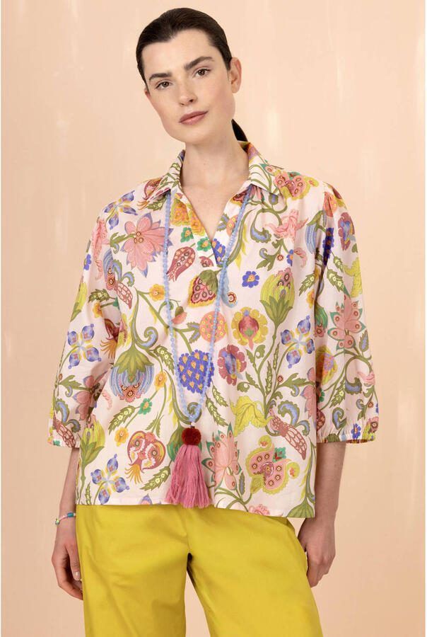 Oilily gebloemde blouse multi