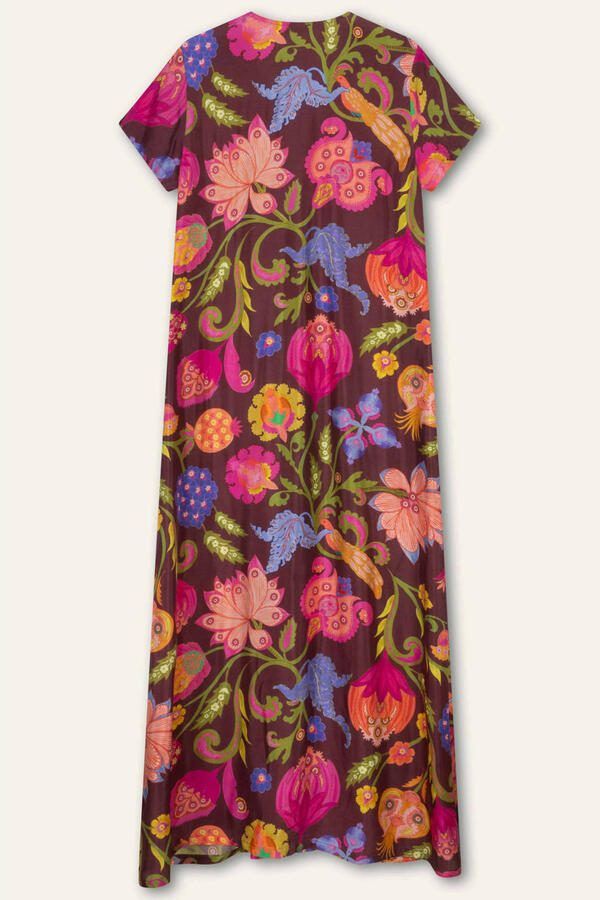 Oilily gebloemde maxi jurk multi - Foto 2
