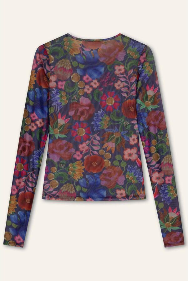 Oilily gebloemde top meerkleurig - Foto 3