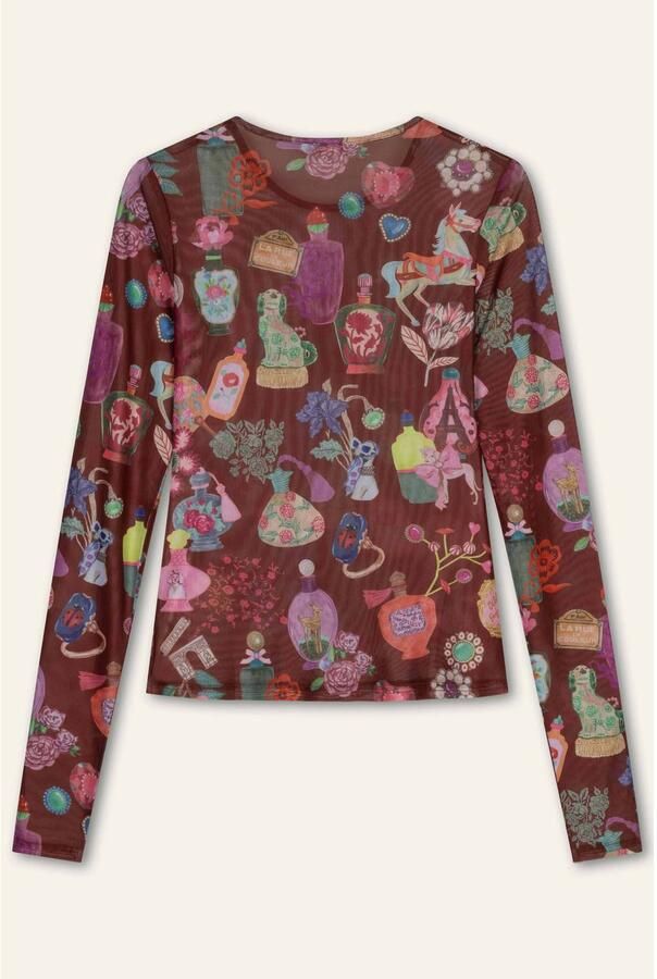 Oilily top met print meerkleurig