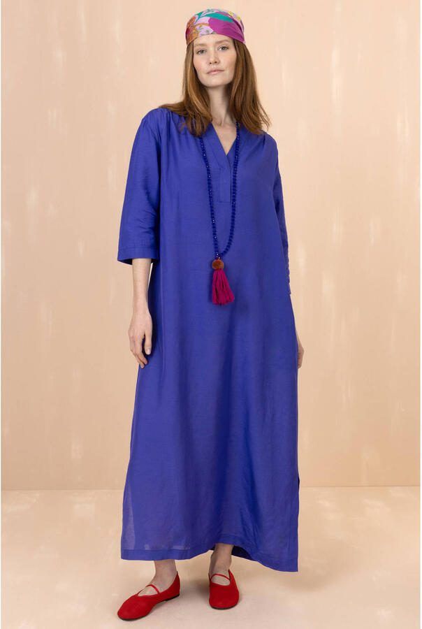 Oilily maxi jurk blauw