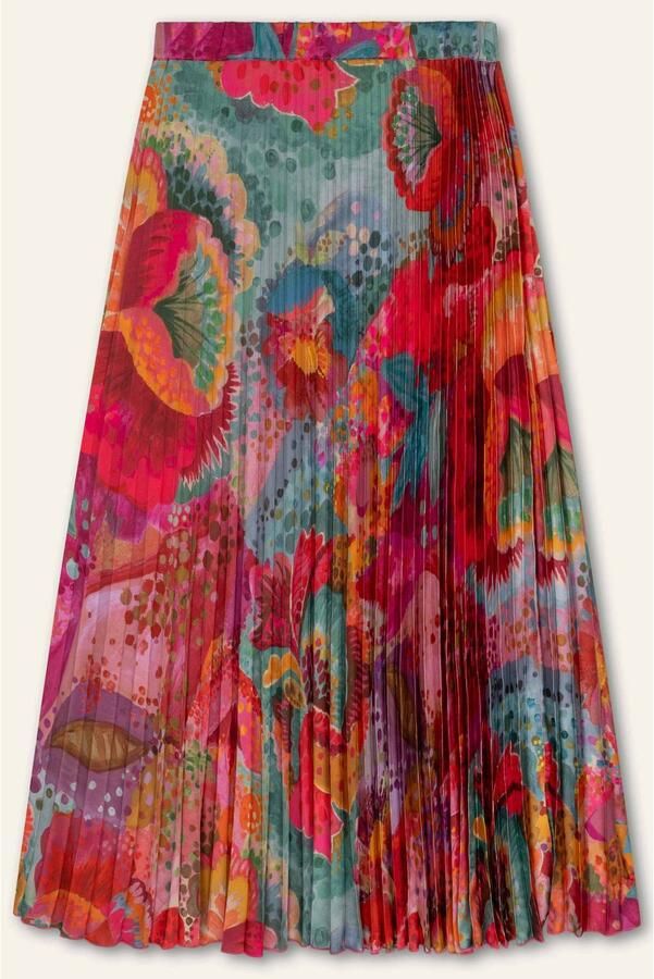 Oilily maxi rok met print meerkleurig