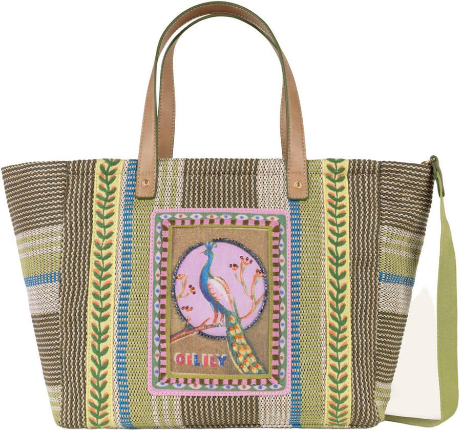 Oilily shopper Hana olijfgroen