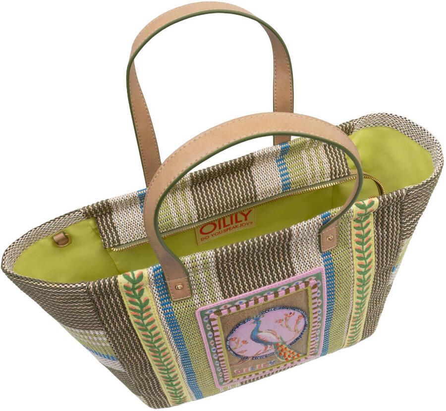 Oilily shopper Hana olijfgroen - Foto 2