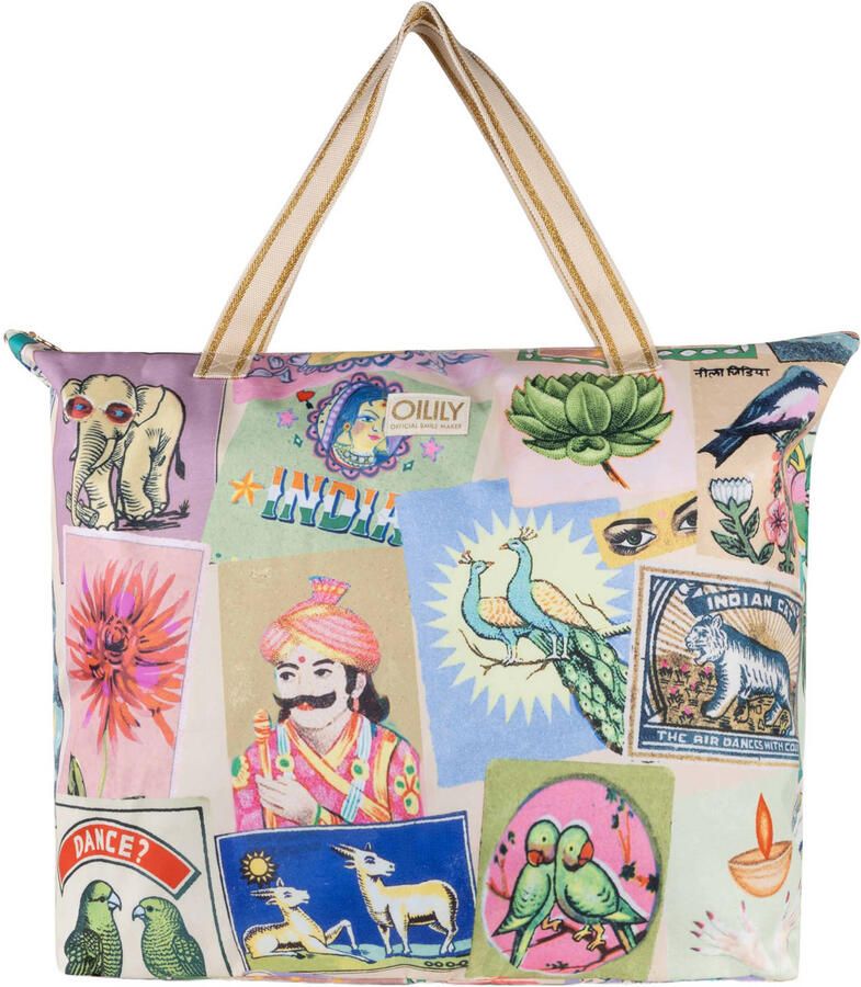 Oilily shopper Sabina XXL beige