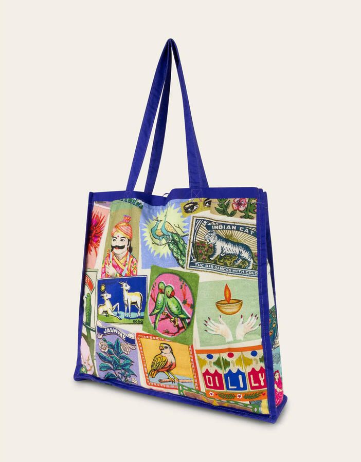 Oilily shopper Surendra blauw - Foto 2
