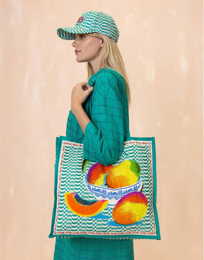 Oilily shopper Surendra groen - Foto 2