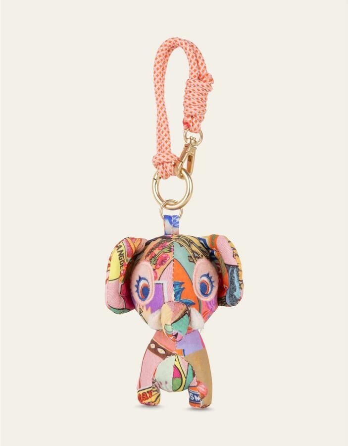 Oilily sleutelhanger Elephas roze - Foto 2