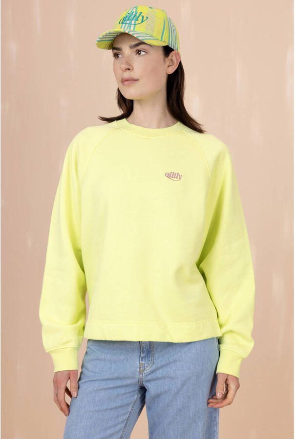 Oilily sweater lichtgeel
