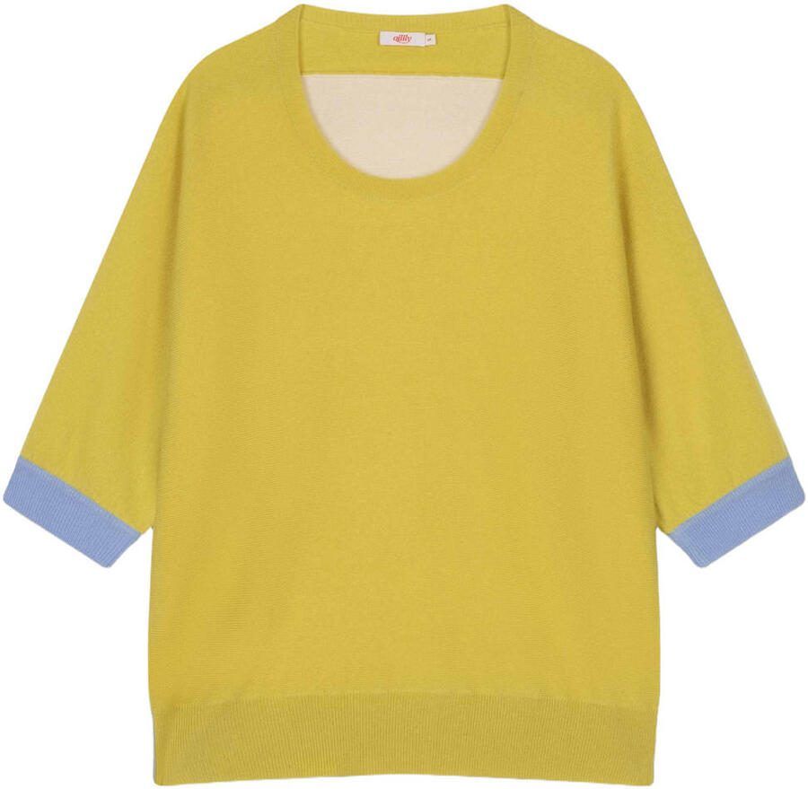 Oilily top met wol geel - Foto 2