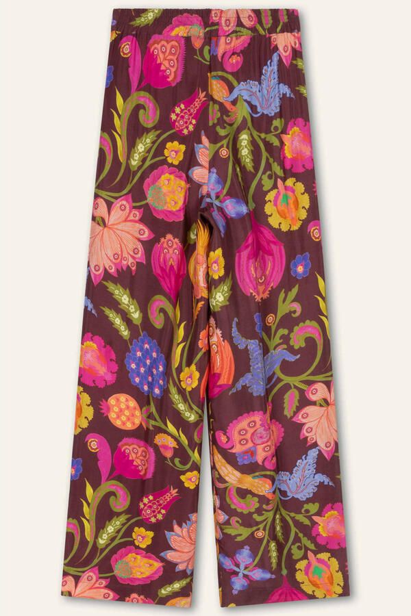 Oilily wide leg high waist broek multi - Foto 3