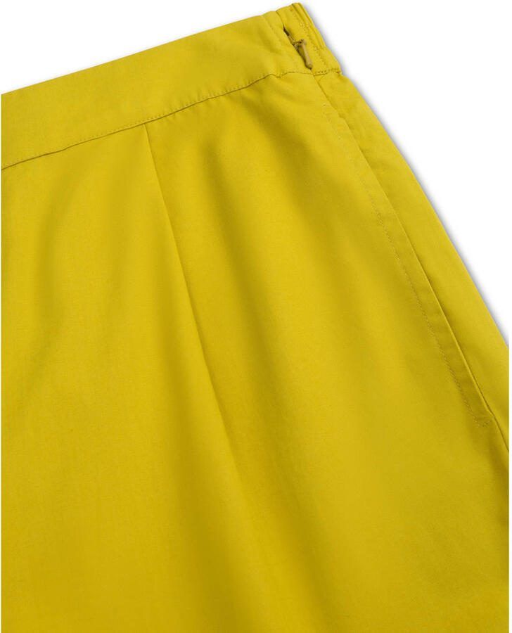 Oilily wide leg regular waist broek groen - Foto 2