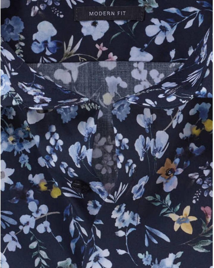 Olymp Regular fit zakelijk overhemd met kentkraag