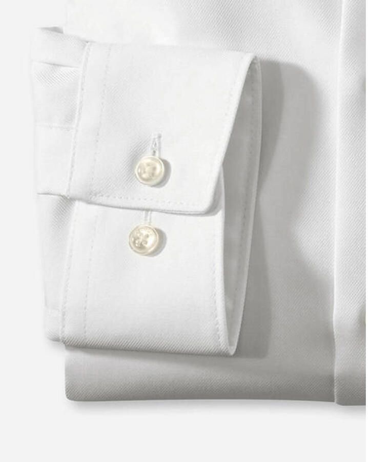 Olymp Regular fit zakelijk overhemd van twill met extra lange mouwen - Foto 2