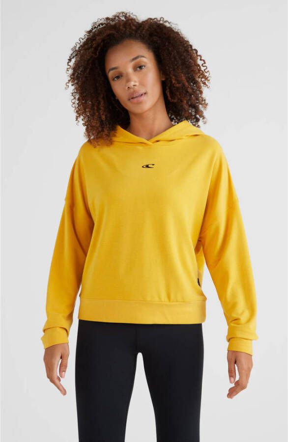 O'Neill hoodie van gerecycled polyester geel