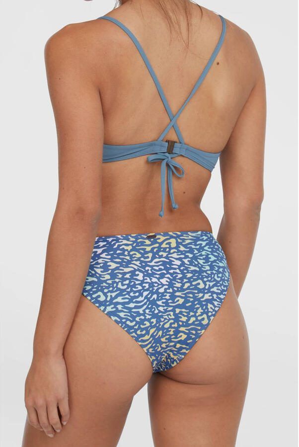 O'Neill bikinibroekje Rita blauw geel - Foto 2