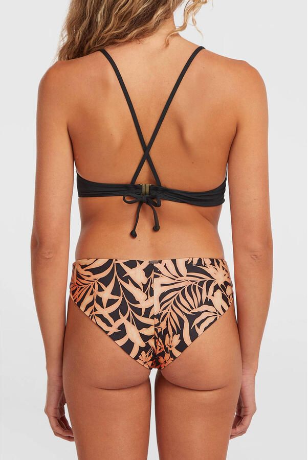O'Neill brazilian bikinibroekje Maoi zwart lichtroze - Foto 3