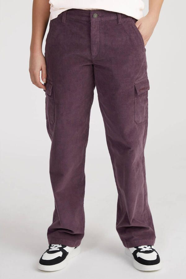 O'Neill corduroy cargobroek paars - Foto 2