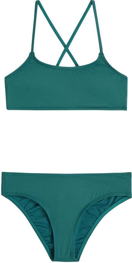 O'Neill crop bikini Essentials petrol
