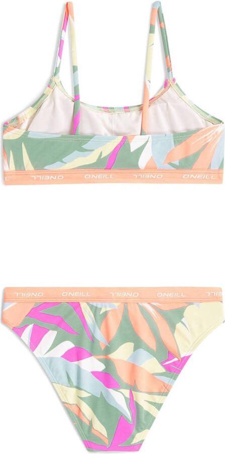 O'Neill crop bikini Sport groen multi - Foto 3