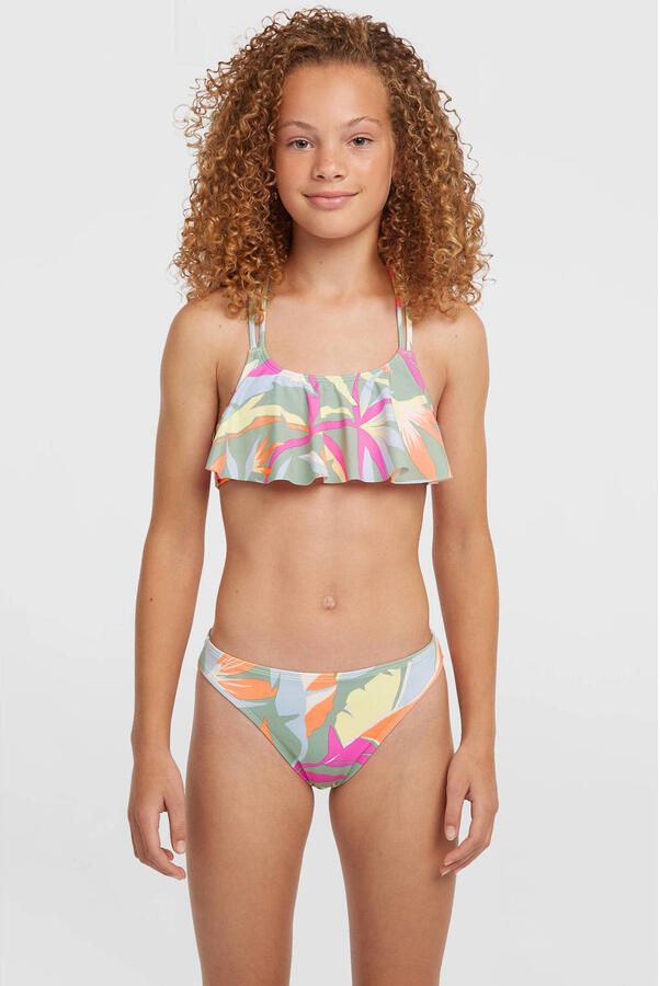 O'Neill crop bikini Tropics groen multi - Foto 3